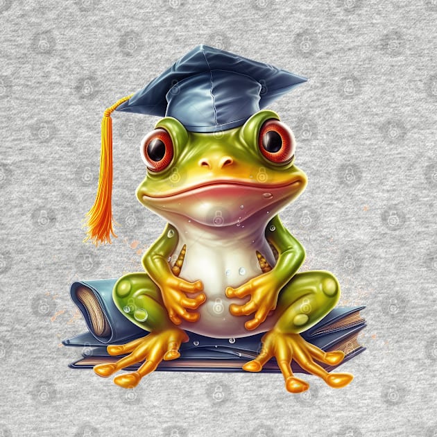 Frog Graduation by Chromatic Fusion Studio